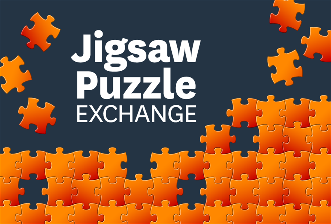 Picture of jigsaw puzzles pieces. 