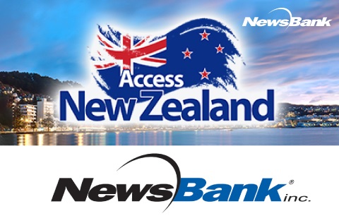 Access New Zealand and NewsBank logos.