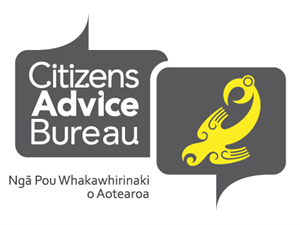 Citizens Advice Bureau | Ngā Pou Whakawhirinaki o Aotearoa logo.