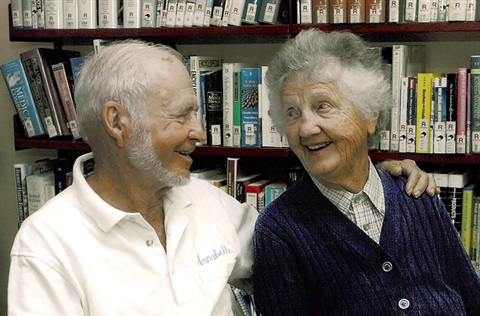 Picture of Carl and Mary Leonard. 