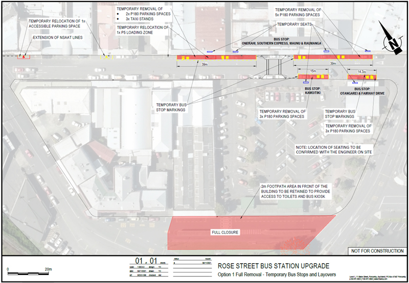 Rose Street Bus Terminal Upgrade - Whangarei District Council