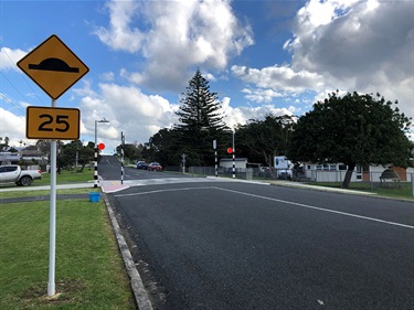 Safety improvements on Raurimu Avenue in Onerahi are now complete.