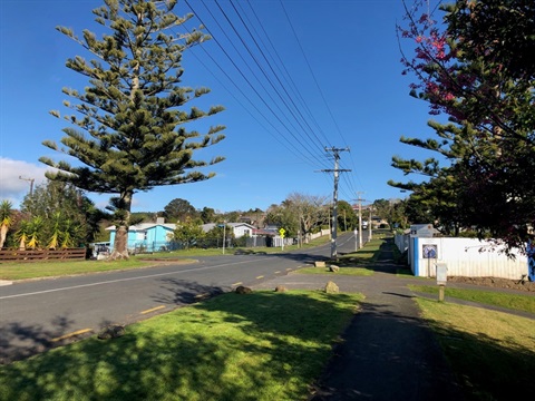 An image showing Murdoch Crescent road in Raumanga area. 